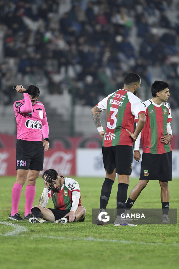 Santiago Ramírez, de Deportivo Maldonado, Liga AUF Uruguaya. Estadio Domingo Burgueño.