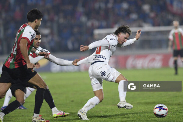 Luciano Boggio, de Nacional, Liga AUF Uruguaya. Estadio Domingo Burgueño.
