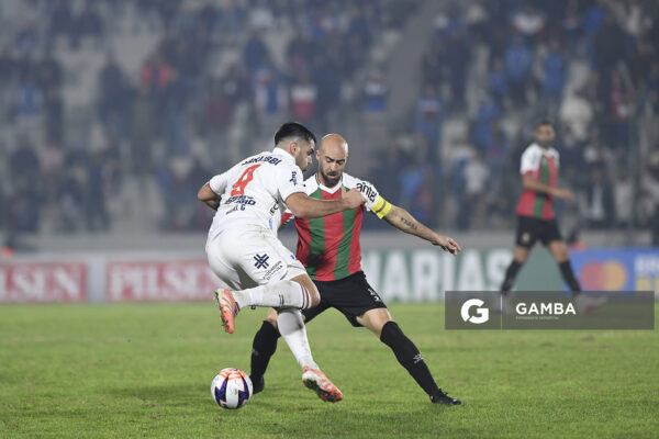 Maximiliano Gómez, de Nacional, Liga AUF Uruguaya. Estadio Domingo Burgueño.
