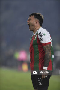 Christian Tabó, de Deportivo Maldonado, Liga AUF Uruguaya. Estadio Domingo Burgueño.