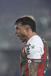 Christian Tabó, de Deportivo Maldonado, Liga AUF Uruguaya. Estadio Domingo Burgueño.