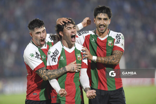 Gonzalo Larrazábal, de Deportivo Maldonado, Liga AUF Uruguaya. Estadio Domingo Burgueño.