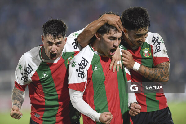 Gonzalo Larrazábal, de Deportivo Maldonado, Liga AUF Uruguaya. Estadio Domingo Burgueño.