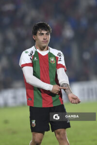 Gonzalo Larrazábal, de Deportivo Maldonado, Liga AUF Uruguaya. Estadio Domingo Burgueño.