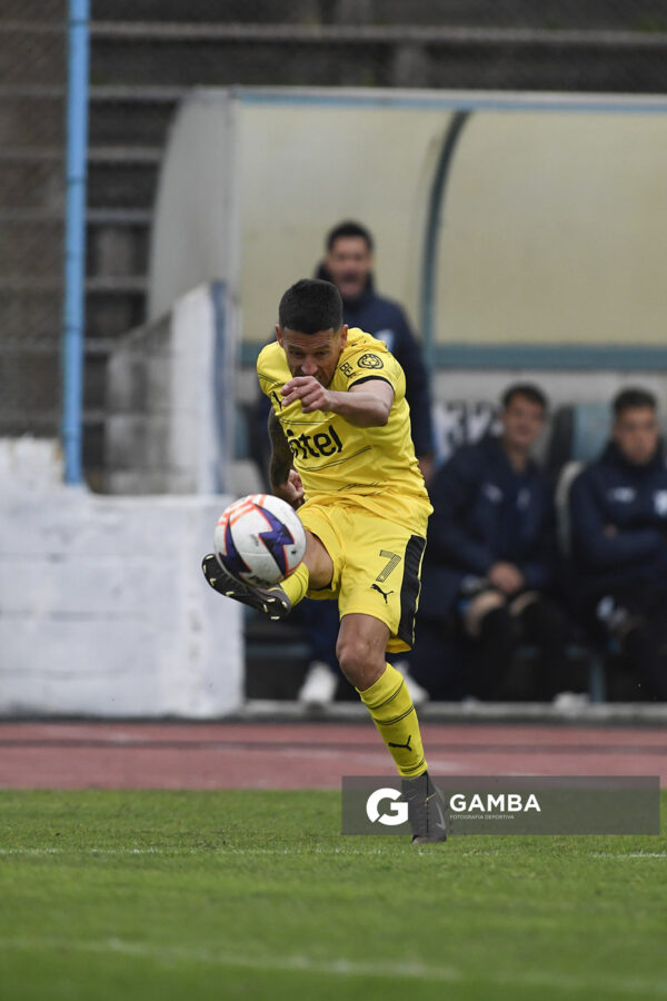 Javier Cabrera, de Peñarol, Liga AUF Uruguaya. Estadio Luis Tróccoli.