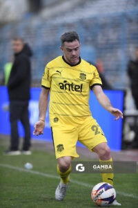 Lucas Hernández, de Peñarol, Liga AUF Uruguaya. Estadio Luis Tróccoli.