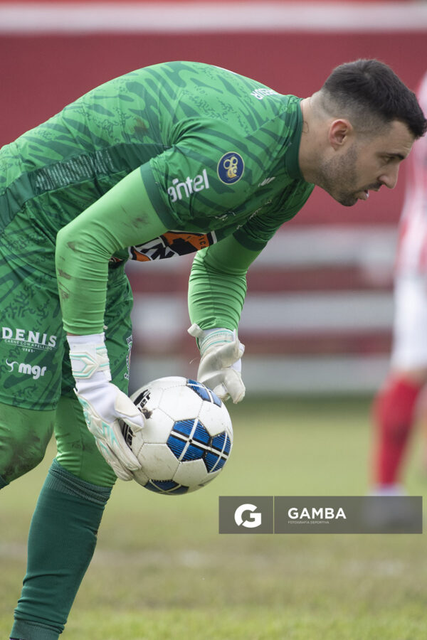 Valentín Melgar, golero de Lavalleja, 22ª Copa Nacional de Clubes. Estadio Parque Alfredo García Montero.