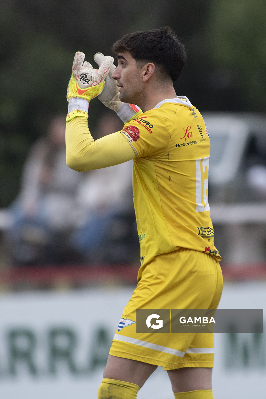 Gastón Hernández, golero de Libertad, 22ª Copa Nacional de Clubes. Estadio Parque Alfredo García Montero.