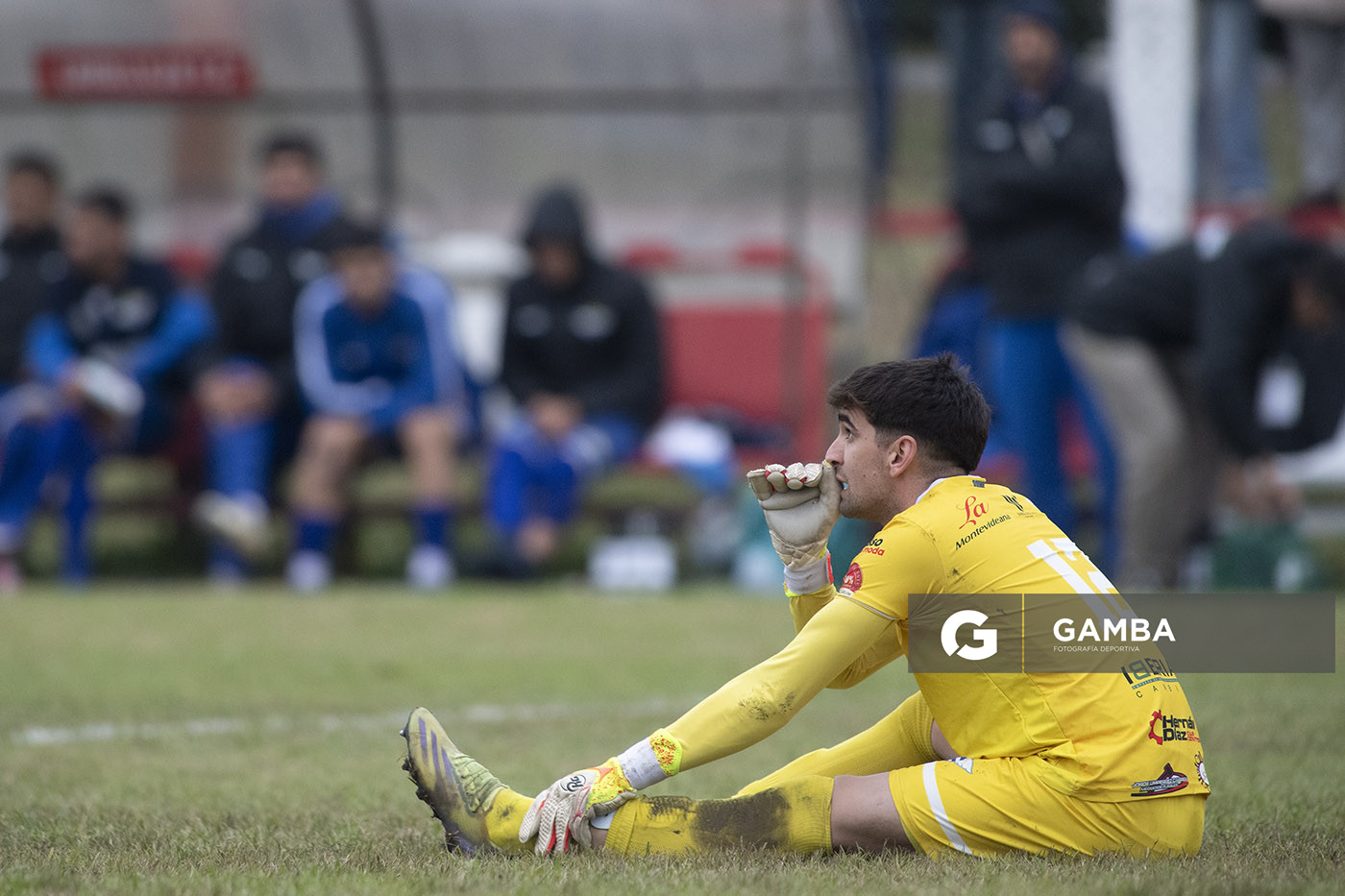 Gastón Hernández, golero de Libertad, 22ª Copa Nacional de Clubes. Estadio Parque Alfredo García Montero.