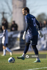 Leonardo Fagúndez, golero de Ferro Carril, 22ª Copa Nacional de Clubes.