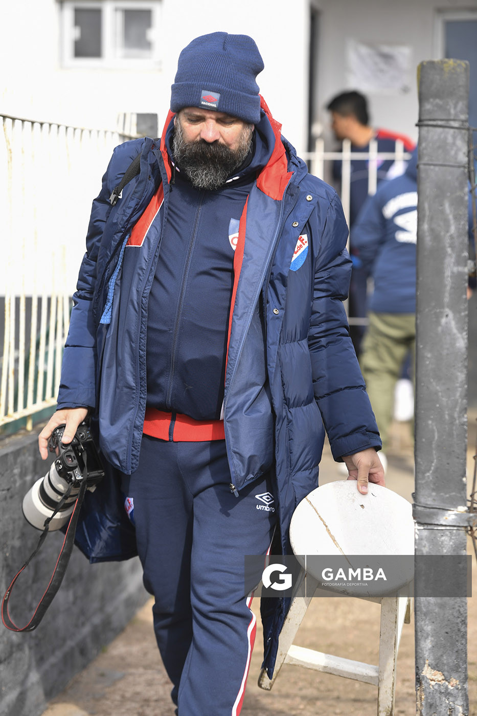 Diego Martínez, fotógrafo de Nacional. Campeonato Uruguayo Femenino. Complejo Walter Devoto.