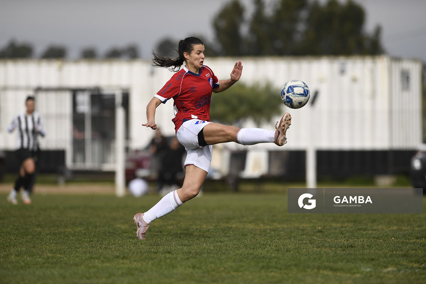 Rocío Martínez, de Nacional, Campeonato Uruguayo Femenino. Complejo Walter Devoto.