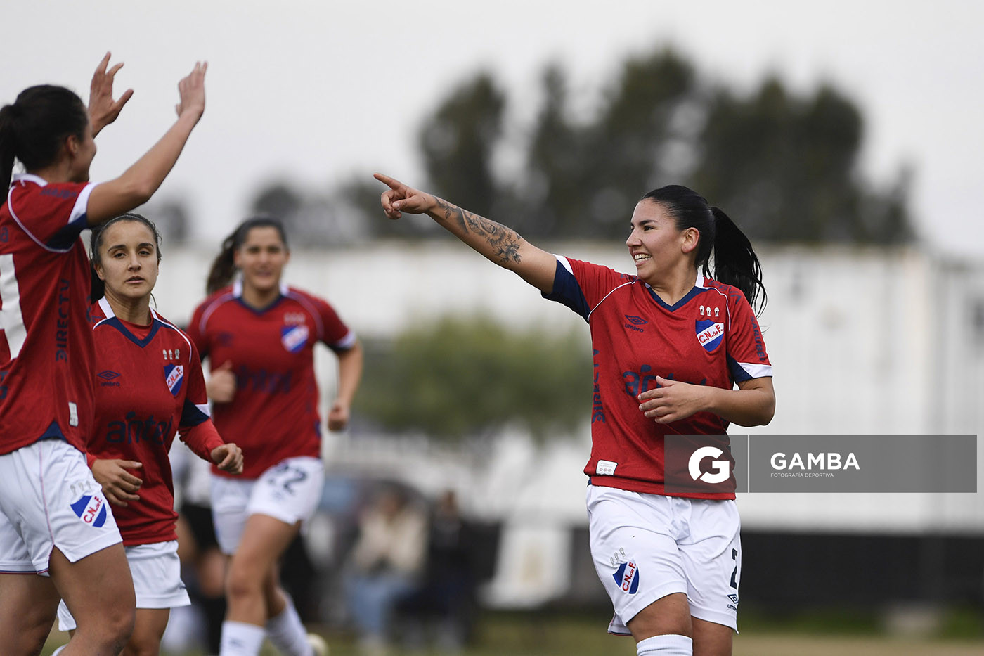 Oriana Fontán, de Nacional, Campeonato Uruguayo Femenino. Complejo Walter Devoto.