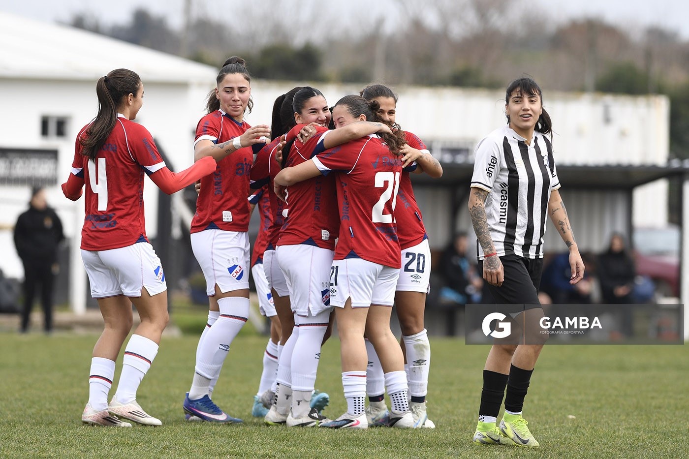 Oriana Fontán, de Nacional, Campeonato Uruguayo Femenino. Complejo Walter Devoto.