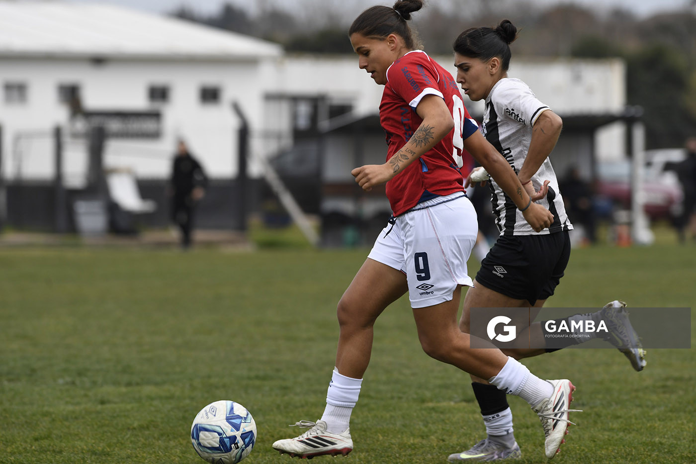 Agostina Marcora, de Nacional, Campeonato Uruguayo Femenino. Complejo Walter Devoto.