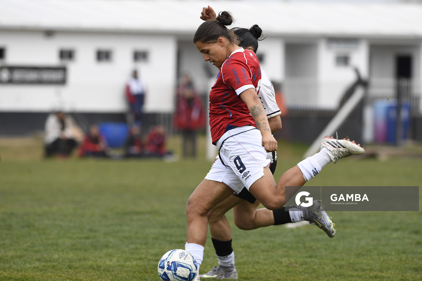Agostina Marcora, de Nacional, Campeonato Uruguayo Femenino. Complejo Walter Devoto.