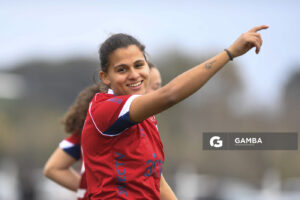 Agostina Marcora, de Nacional, Campeonato Uruguayo Femenino. Complejo Walter Devoto.