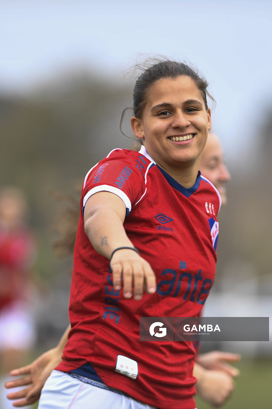 Agostina Marcora, de Nacional, Campeonato Uruguayo Femenino. Complejo Walter Devoto.