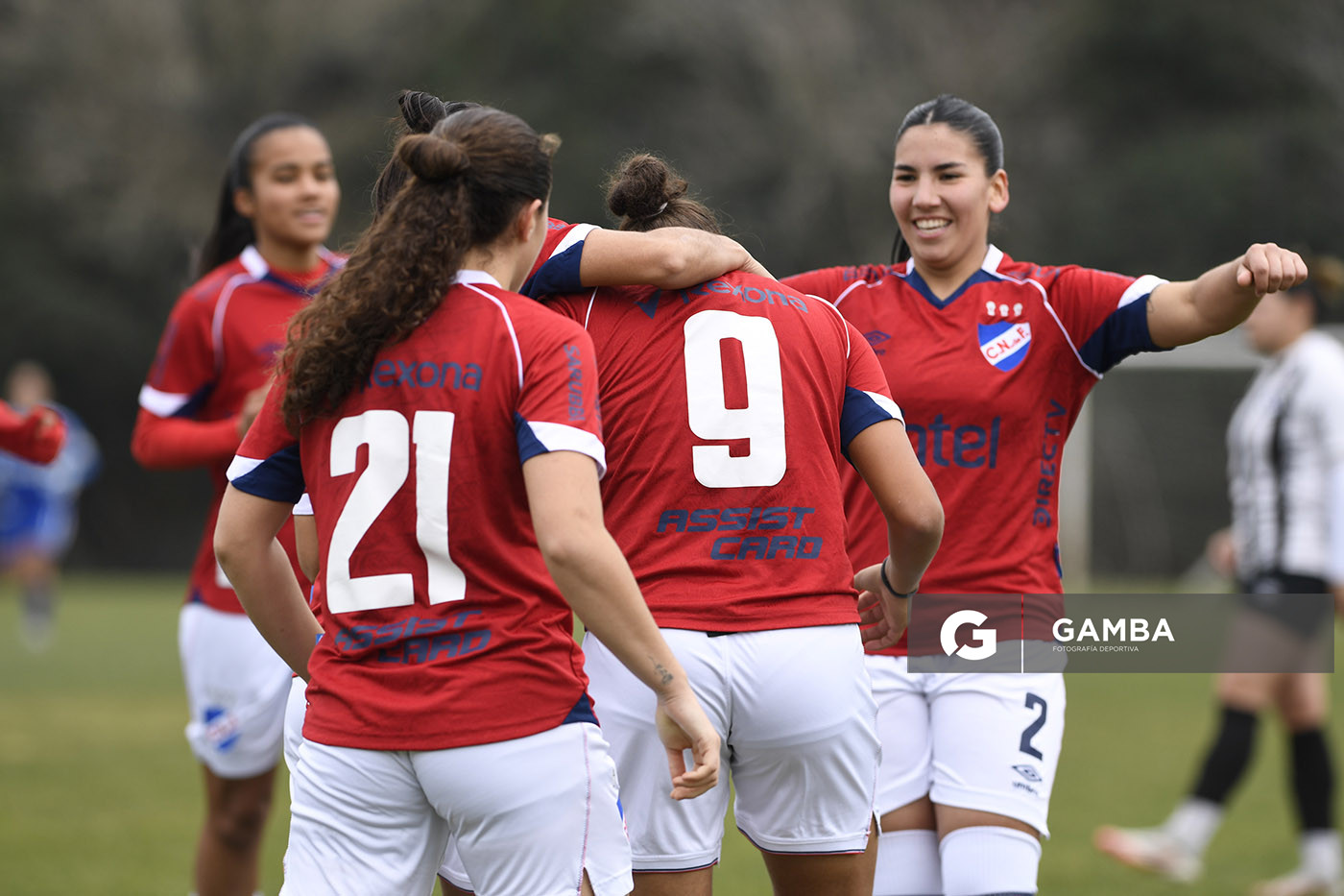 Agostina Marcora, de Nacional, Campeonato Uruguayo Femenino. Complejo Walter Devoto.