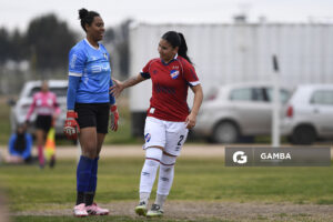 Florencia Leiva, golera de Wanderers, Campeonato Uruguayo Femenino. Complejo Walter Devoto.