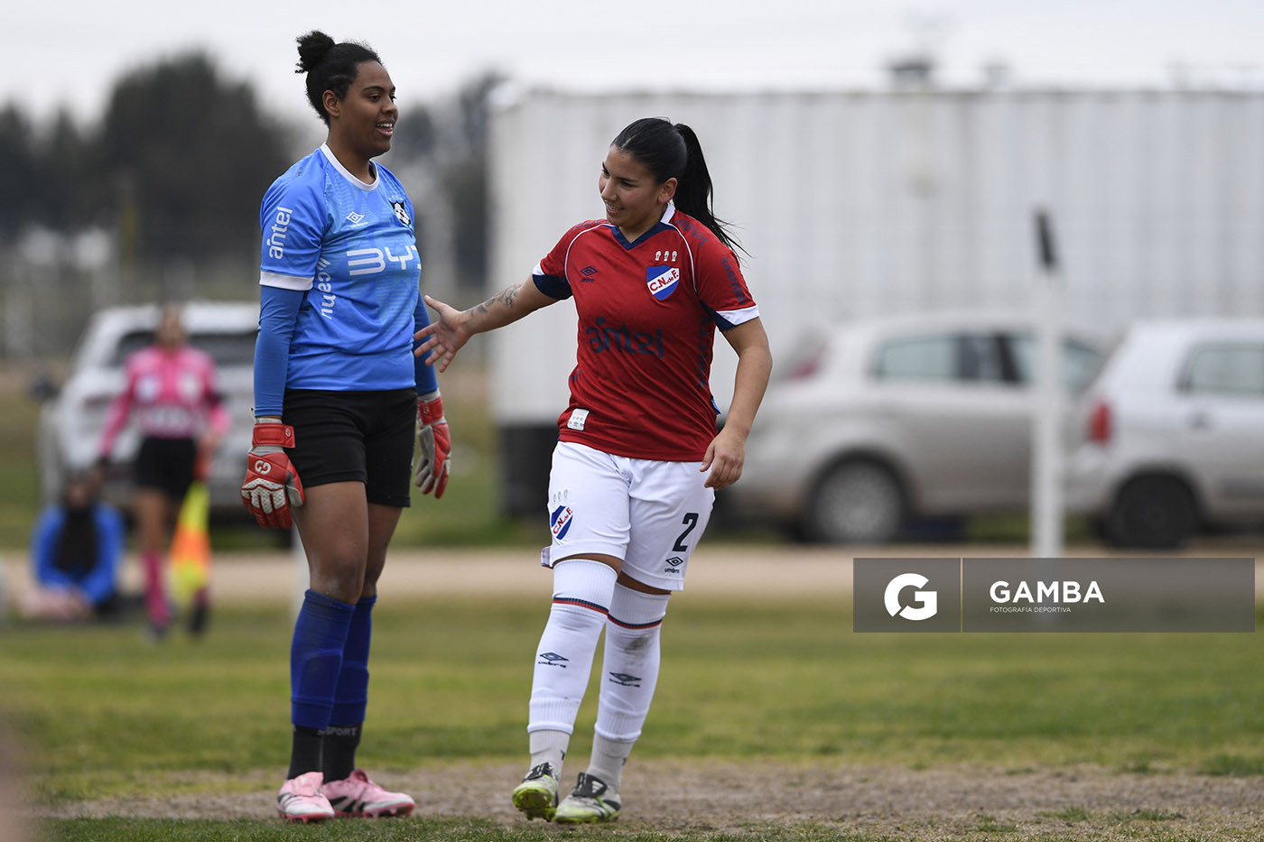 Florencia Leiva, golera de Wanderers, Campeonato Uruguayo Femenino. Complejo Walter Devoto.