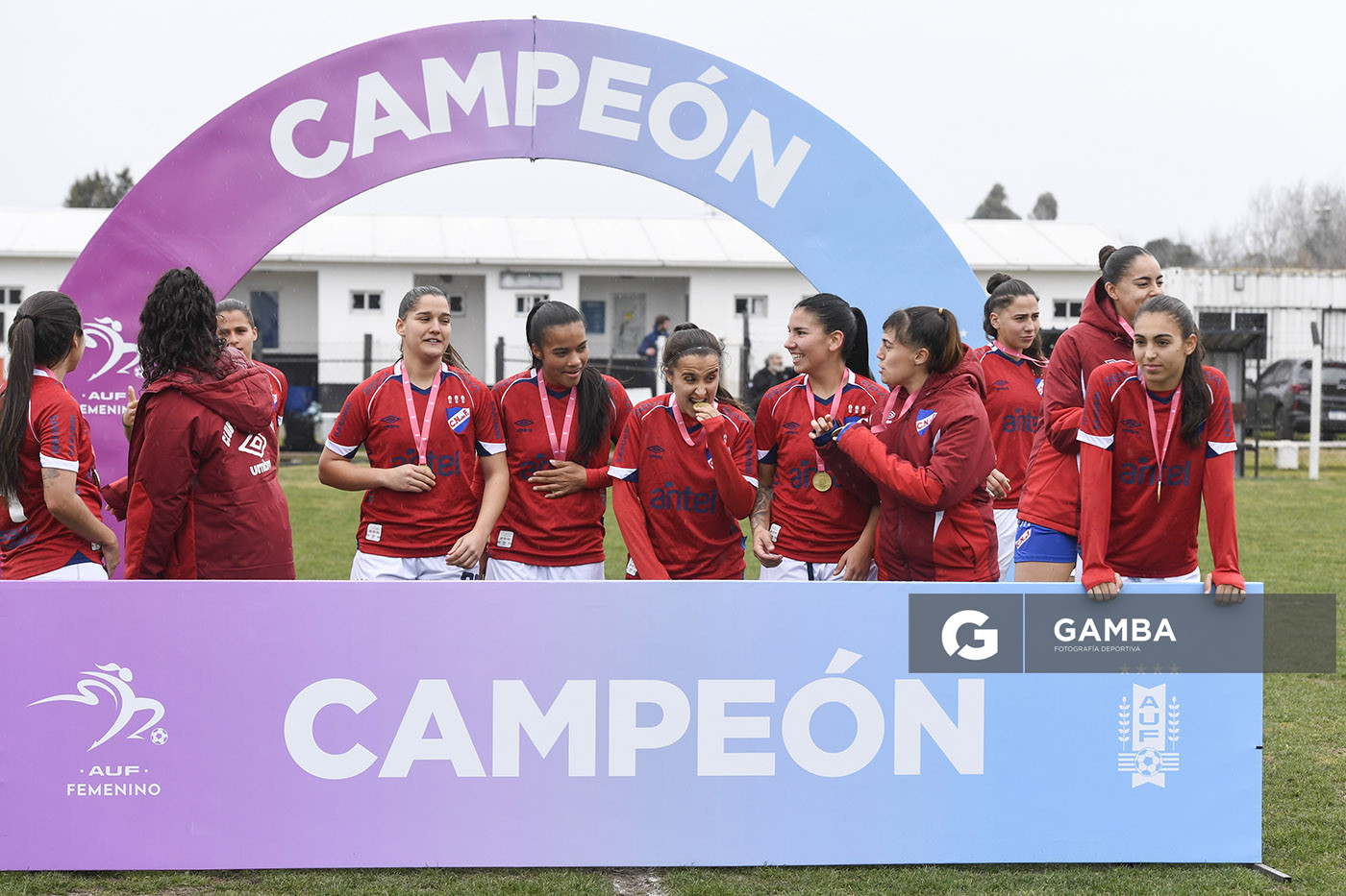Nacional Campeón del Torneo Apertura. Campeonato Uruguayo Femenino. Complejo Walter Devoto.