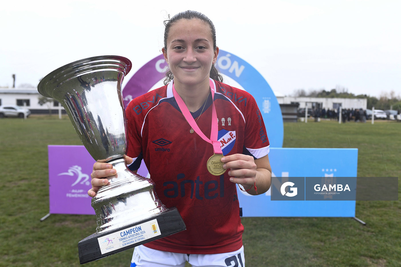 Sofía Olivera. Nacional Campeón del Torneo Apertura. Campeonato Uruguayo Femenino. Complejo Walter Devoto.
