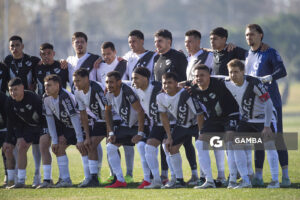 Parte del plantel de Ferro Carril. 22ª Copa Nacional de Clubes.