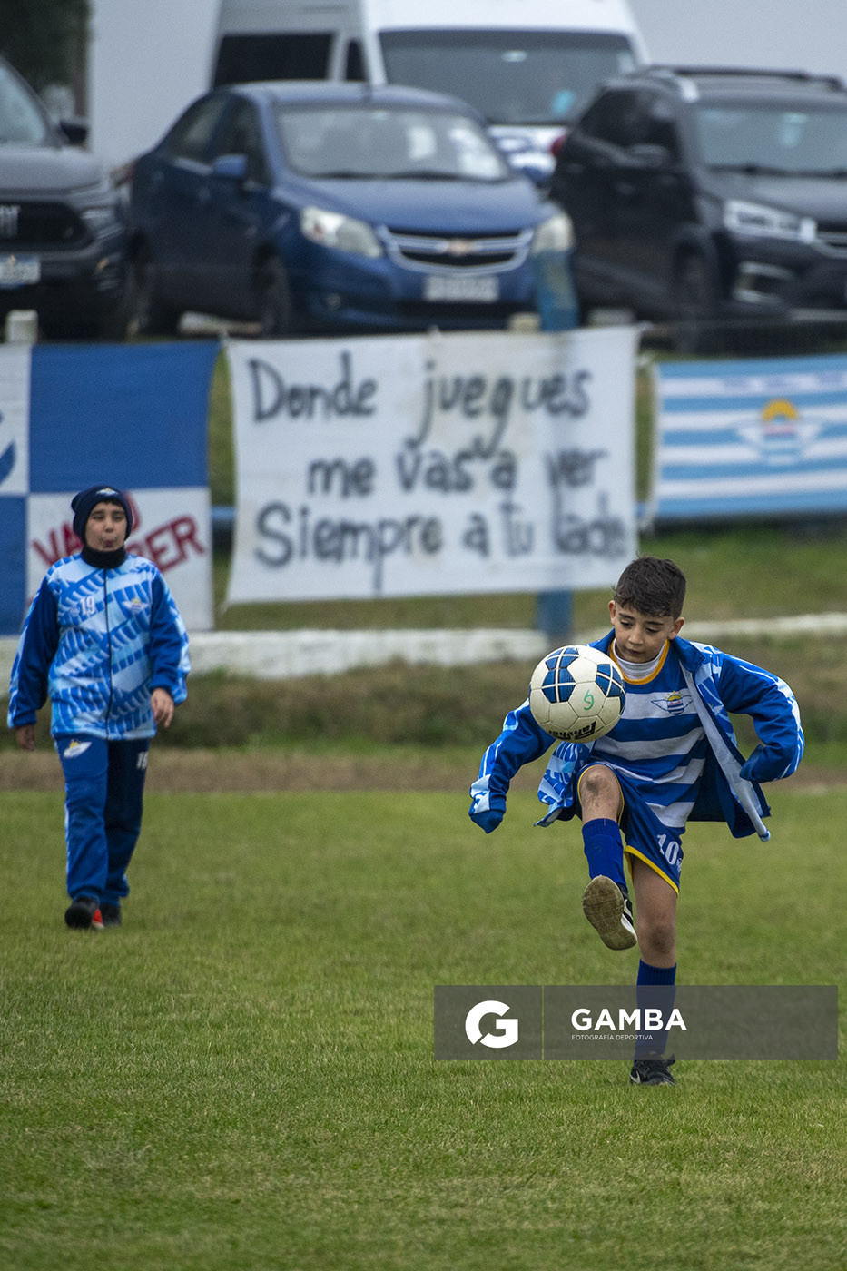 Niños hinchas de Libertad. 22ª Copa Nacional de Clubes.