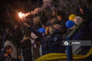 Hinchas de Porongos. 22ª Copa Nacional de Clubes.