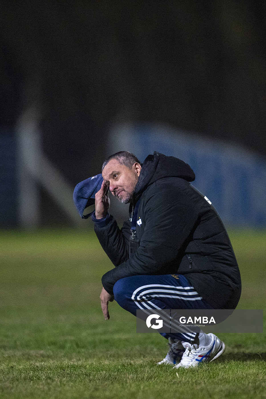 Jorge Núñez, asistente técnico de Libertad, 22ª Copa Nacional de Clubes.