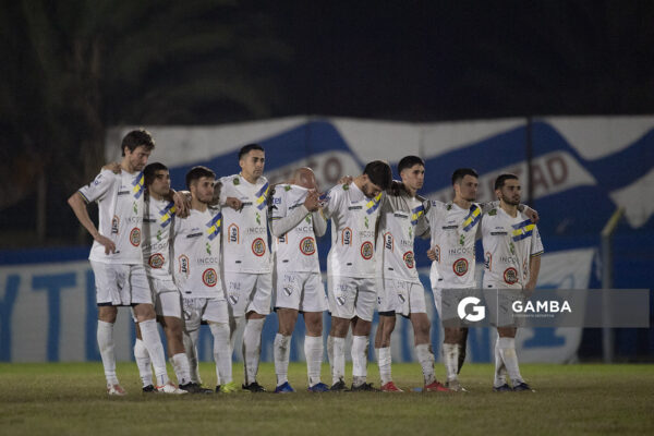 Jugadores de Porongos. 22ª Copa Nacional de Clubes.