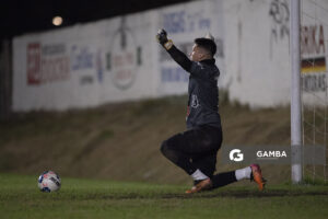 Matheus Brandao, golero de Porongos, 22ª Copa Nacional de Clubes.