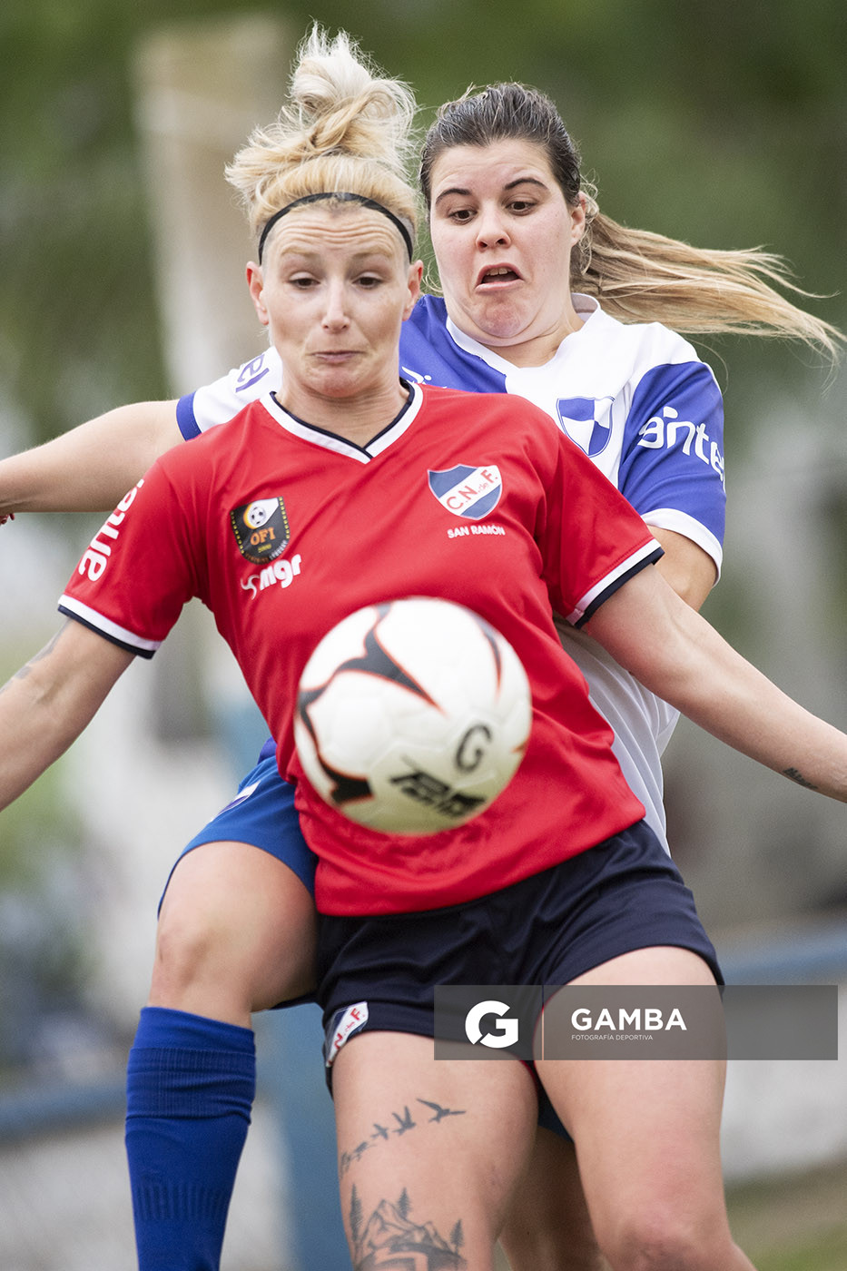 Florencia Martínez, de Nacional, 24ª Copa Nacional de Fútbol Femenino .