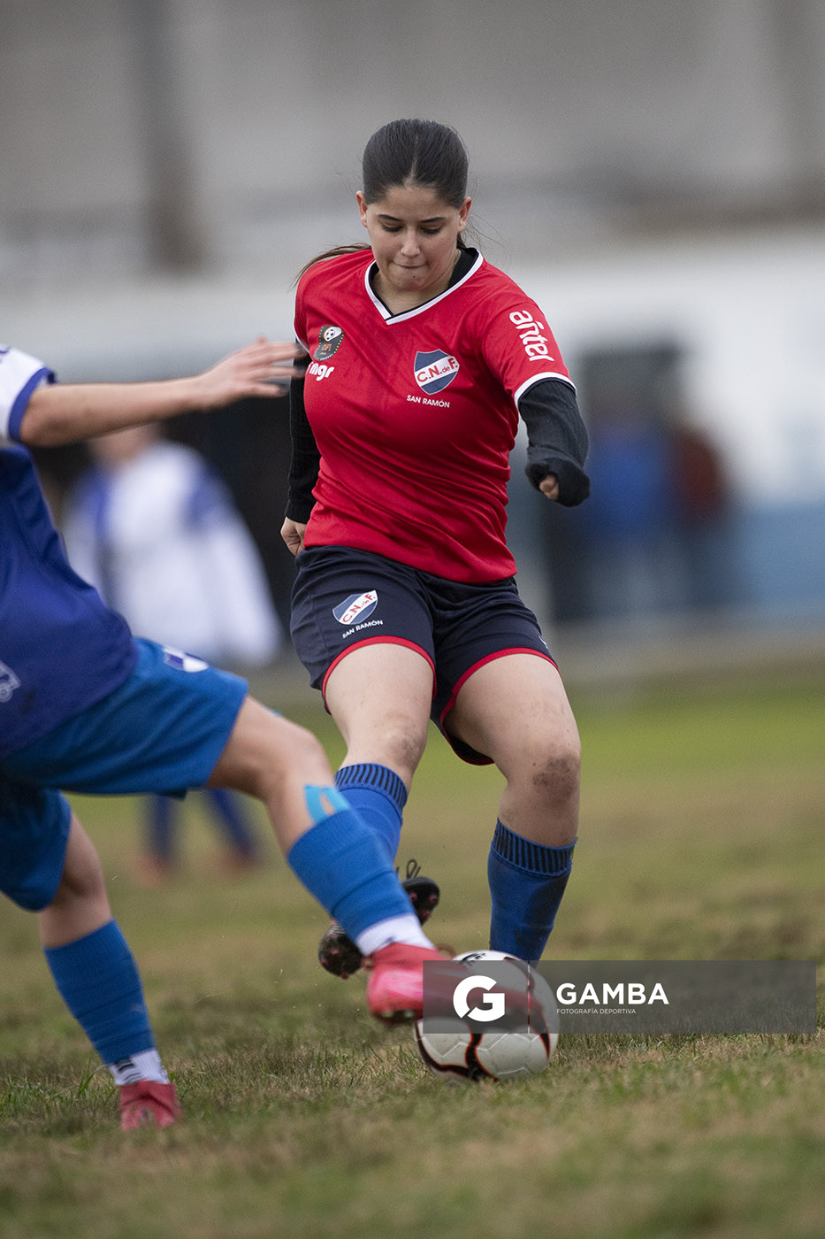 María Romero, de Nacional, 24ª Copa Nacional de Fútbol Femenino .