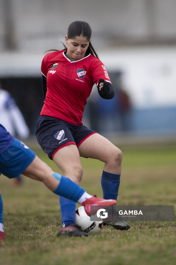 María Romero, de Nacional, 24ª Copa Nacional de Fútbol Femenino .