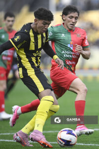 Brian Barboza, de Peñarol, Liga AUF Uruguaya. Estadio Campeón del Siglo.