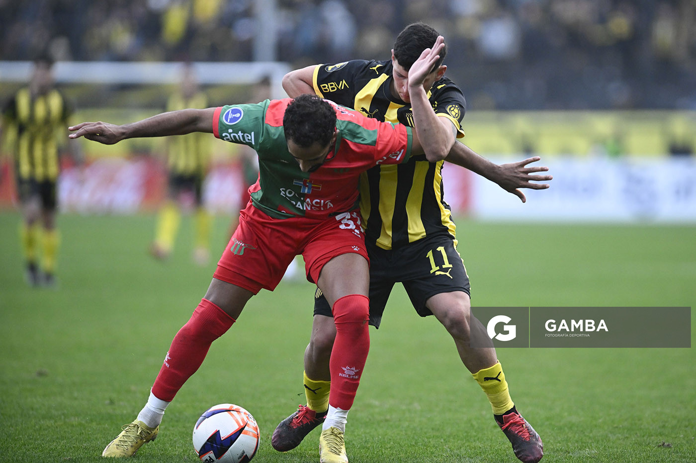 Juan Acosta, de Boston River, Liga AUF Uruguaya. Estadio Campeón del Siglo.