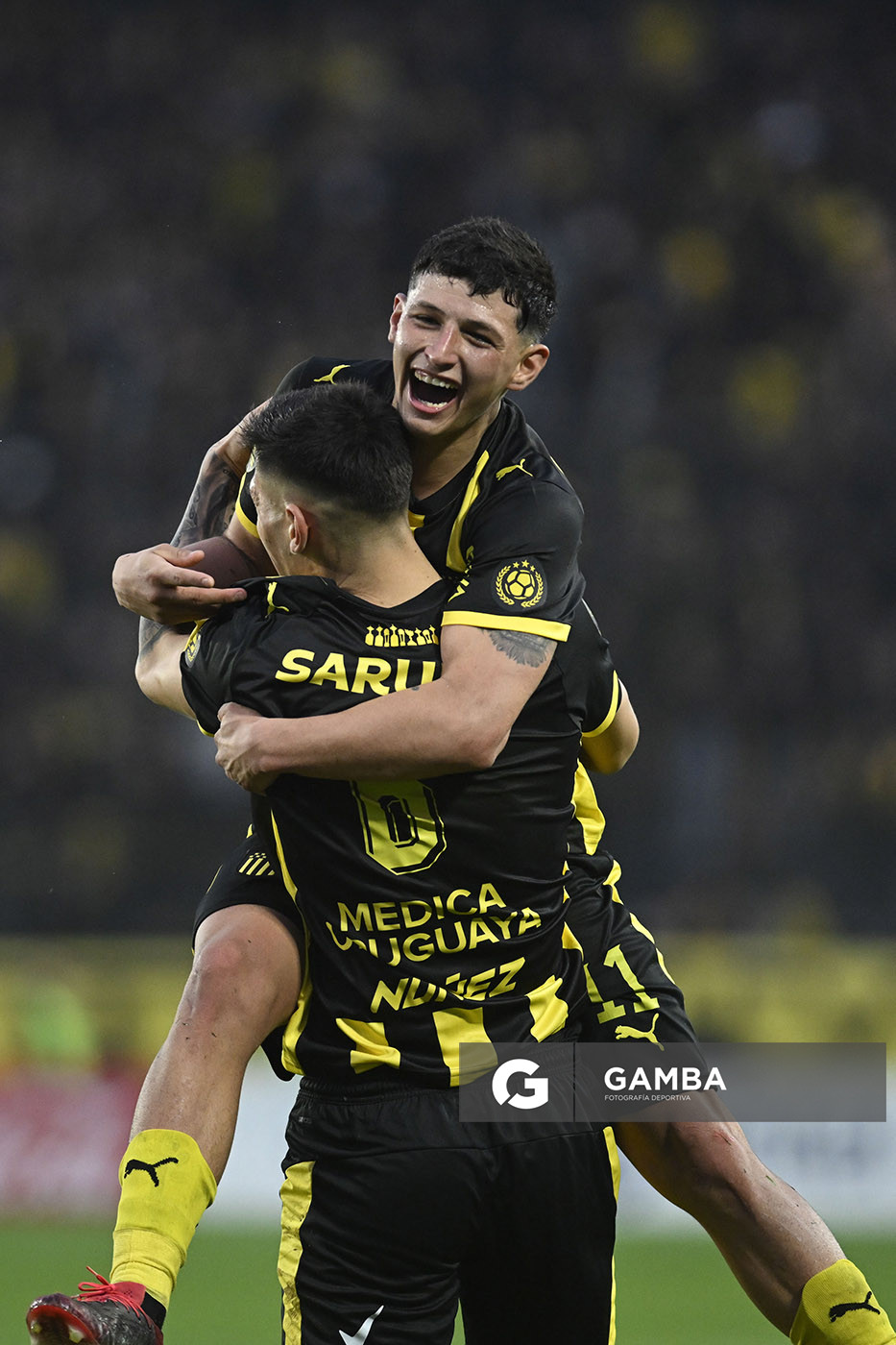 Lucas Ferreira, de Peñarol, Liga AUF Uruguaya. Estadio Campeón del Siglo.