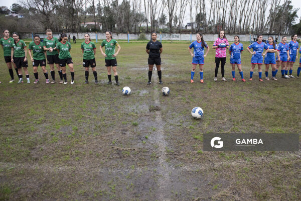 Virginia Cardozo, árbitra central, 24ª Copa Nacional de Fútbol Femenino .