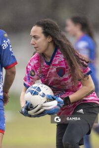 Marcia Goñi, golera de Lito, 24ª Copa Nacional de Fútbol Femenino .