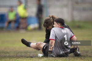 Carolina Cayrus, kinesióloga de Ituzaingó, 24ª Copa Nacional de Fútbol Femenino .