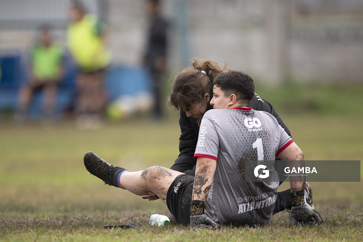 Carolina Cayrus, kinesióloga de Ituzaingó, 24ª Copa Nacional de Fútbol Femenino .