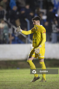 Gastón Hernández, golero de Libertad, 22ª Copa Nacional de Clubes.