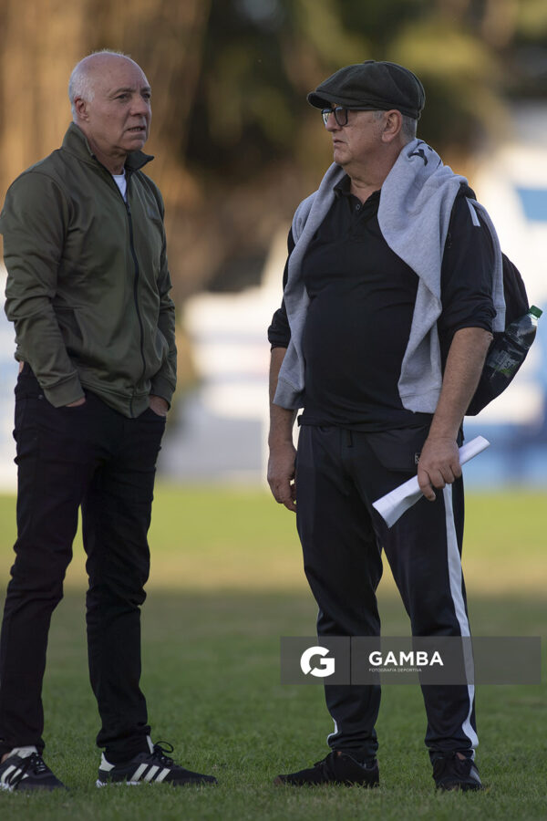 César Signorelli, presidente de Ferro Carril. 22ª Copa Nacional de Clubes.