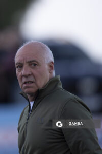 César Signorelli, presidente de Ferro Carril. 22ª Copa Nacional de Clubes.