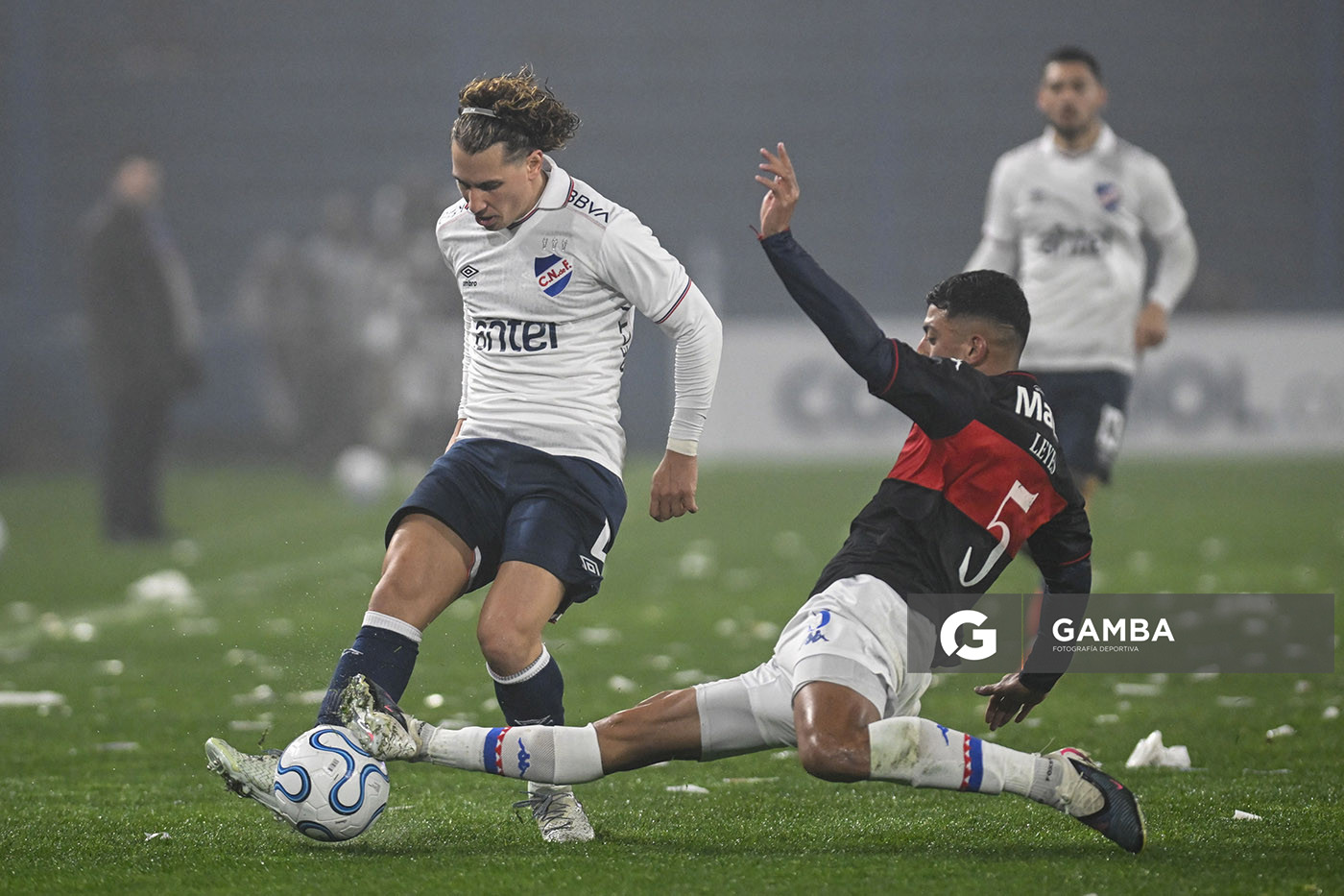 Luciano Boggio, de Nacional, Copa Conmebol Sudamericana. Estadio Gran Parque Central.