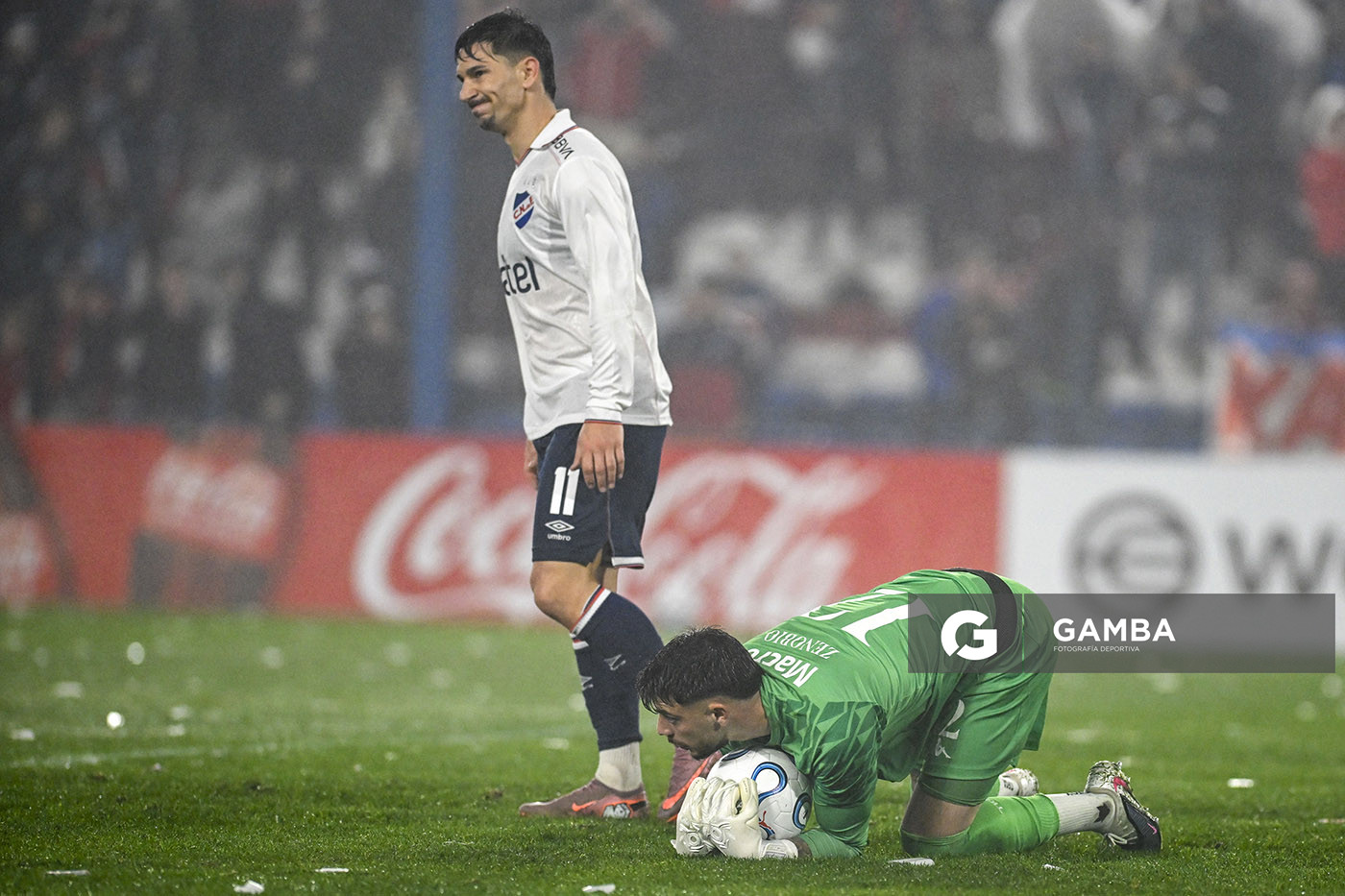 Felipe Zenobio, golero de Tigre, Copa Conmebol Sudamericana. Estadio Gran Parque Central.