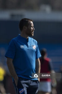 Diego Testas, director técnico de Nacional, Campeonato Uruguayo Femenino. Parque Palermo.