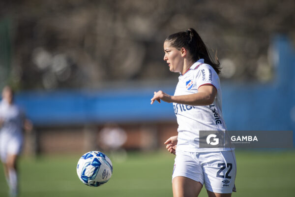 Julieta Lados, de Nacional, Campeonato Uruguayo Femenino. Parque Palermo.